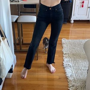 AYR Women's Black Flare & Wide Leg Jeans